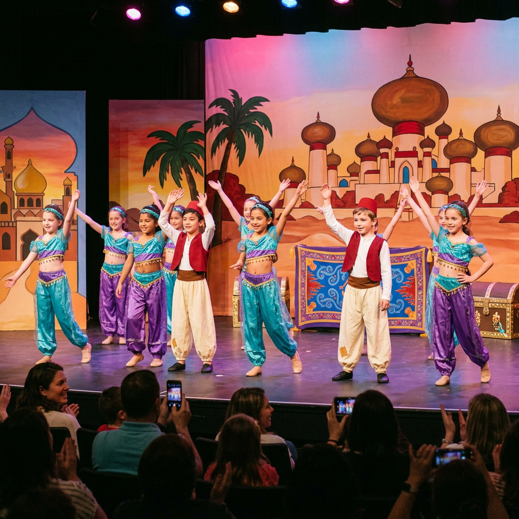 Aladdin dance recital theme