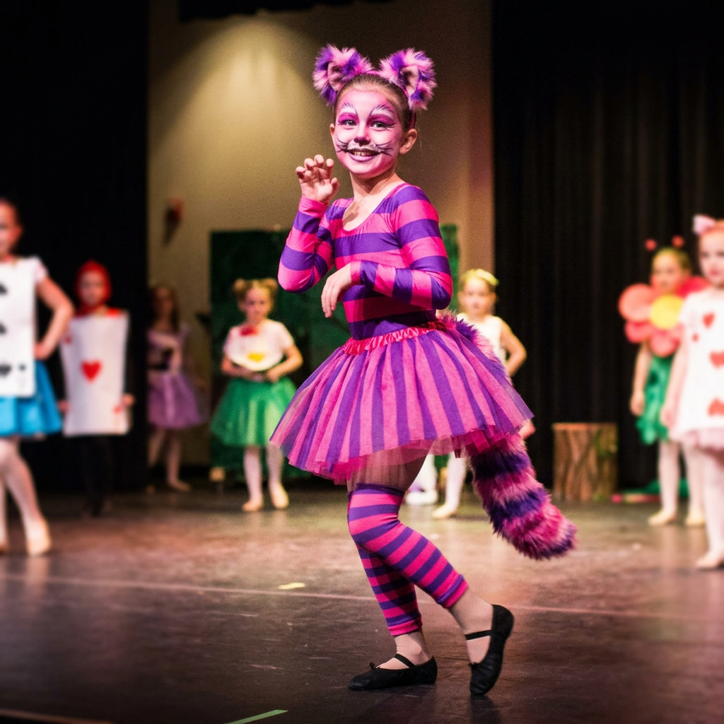 Cheshire Cat dance recital costume