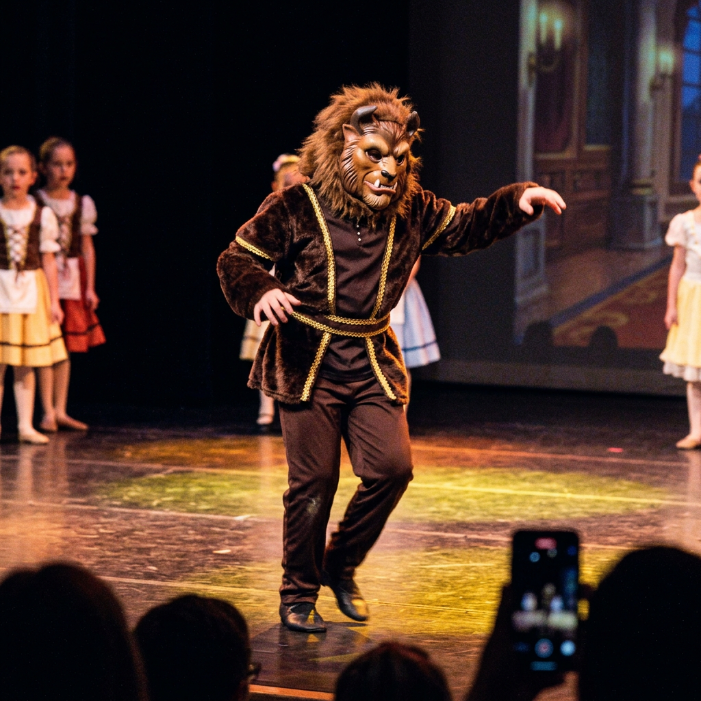 Beast dance recital costume