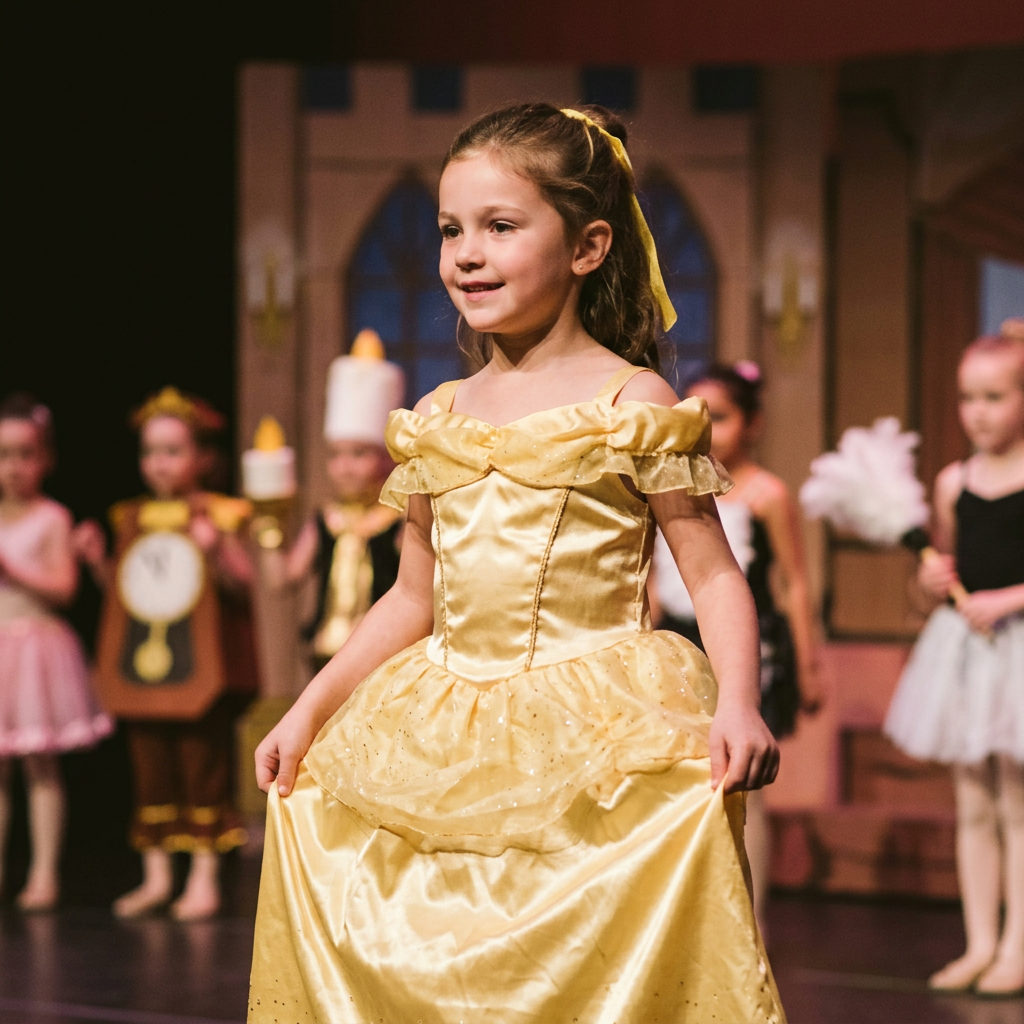 Belle dance recital costume