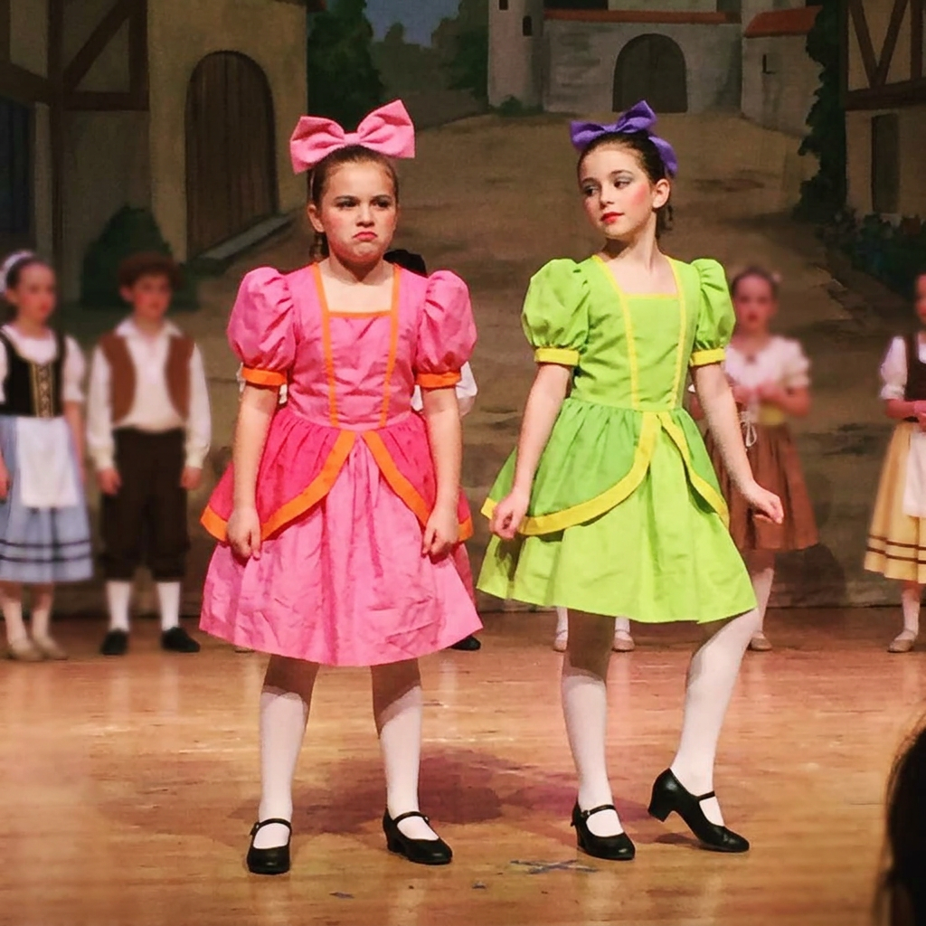 The Stepsisters dance recital costume