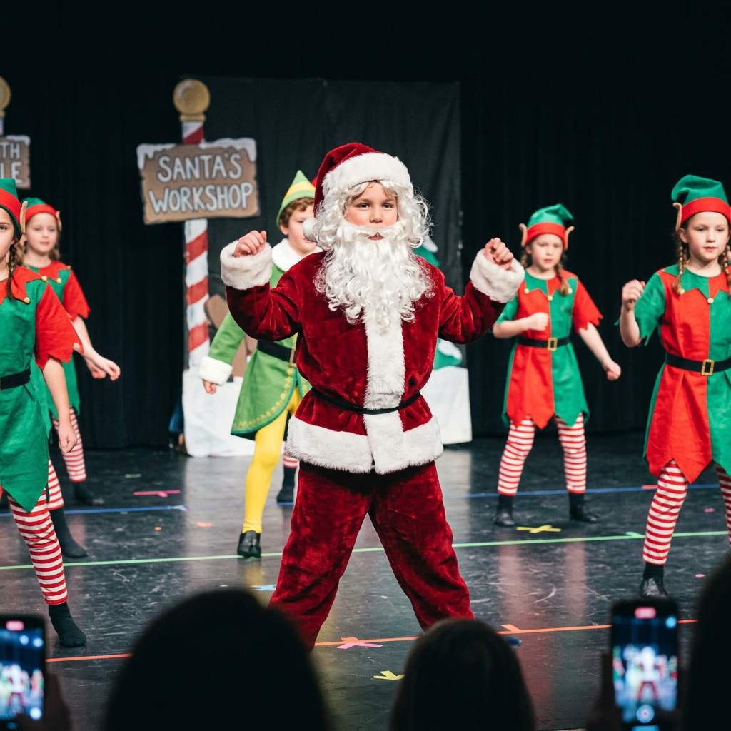 Santa dance recital costume