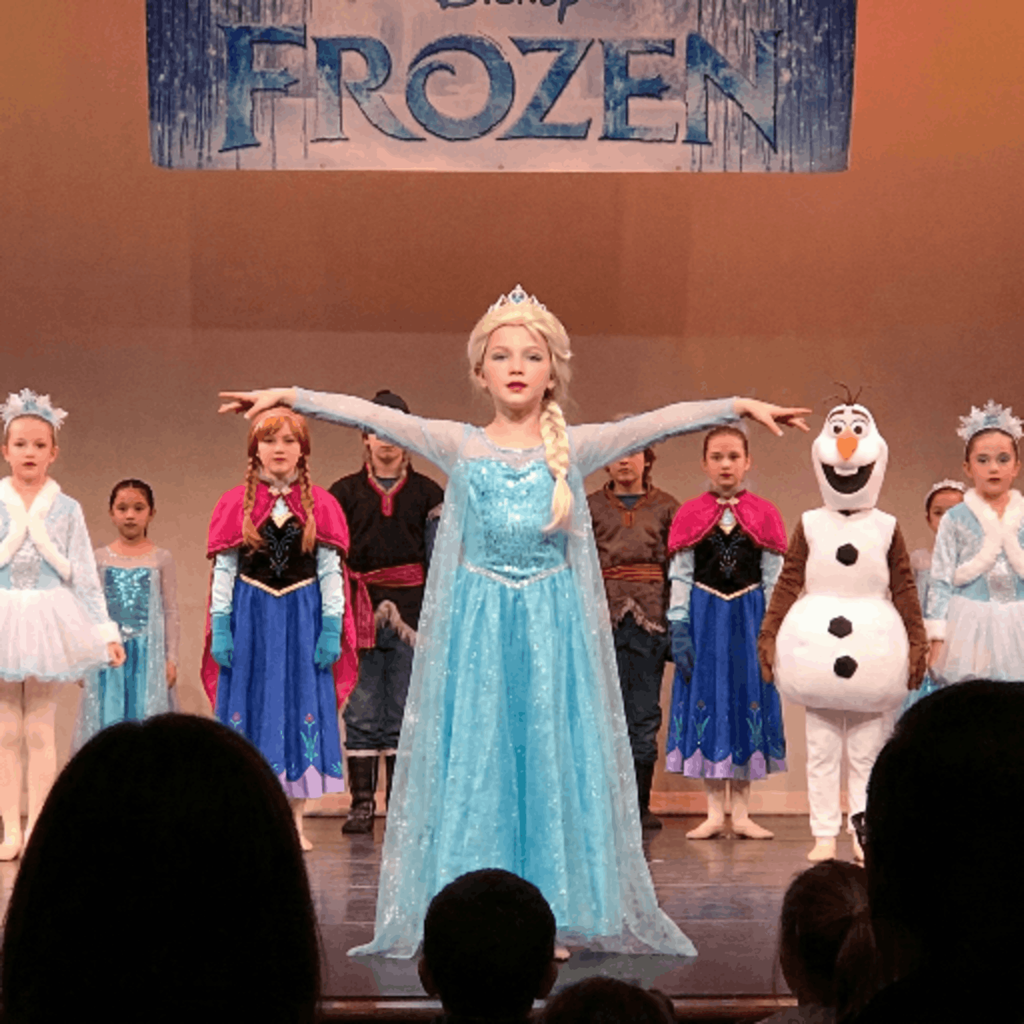 Elsa dance recital costume