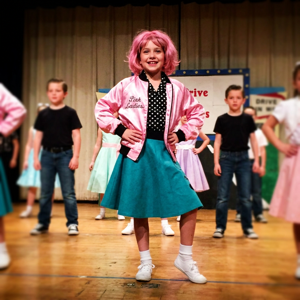 Frenchy dance recital costume