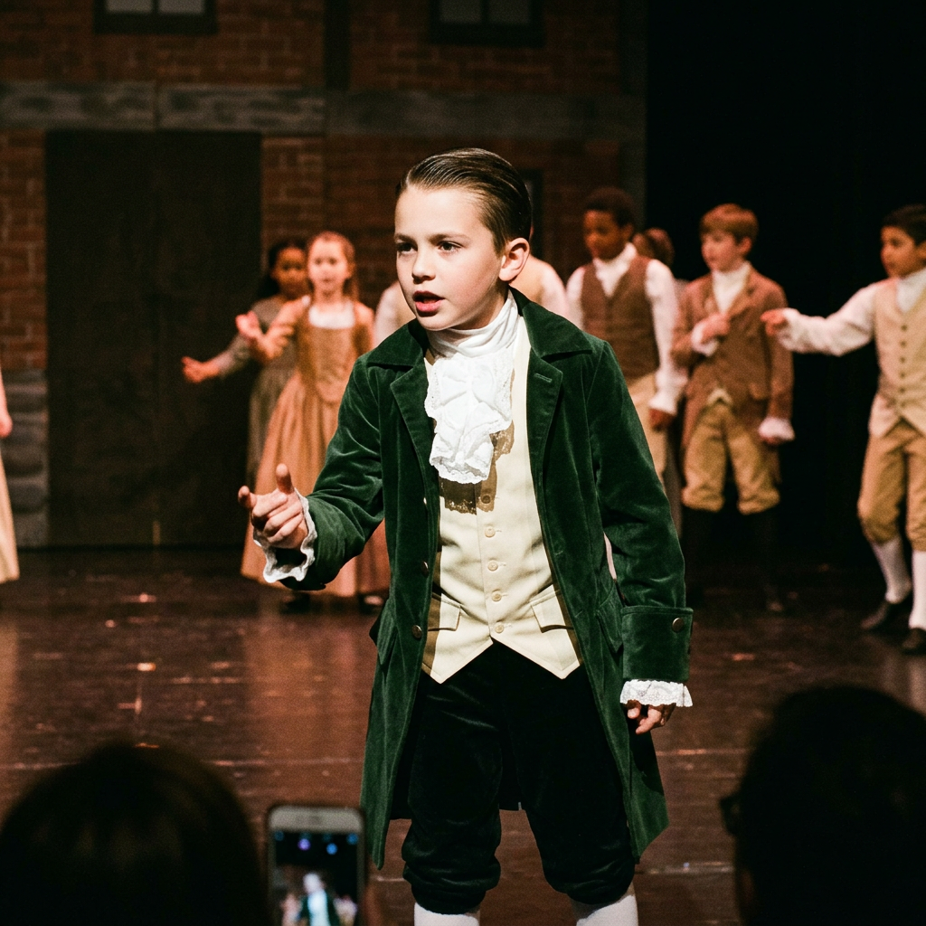 Aaron Burr dance recital costume