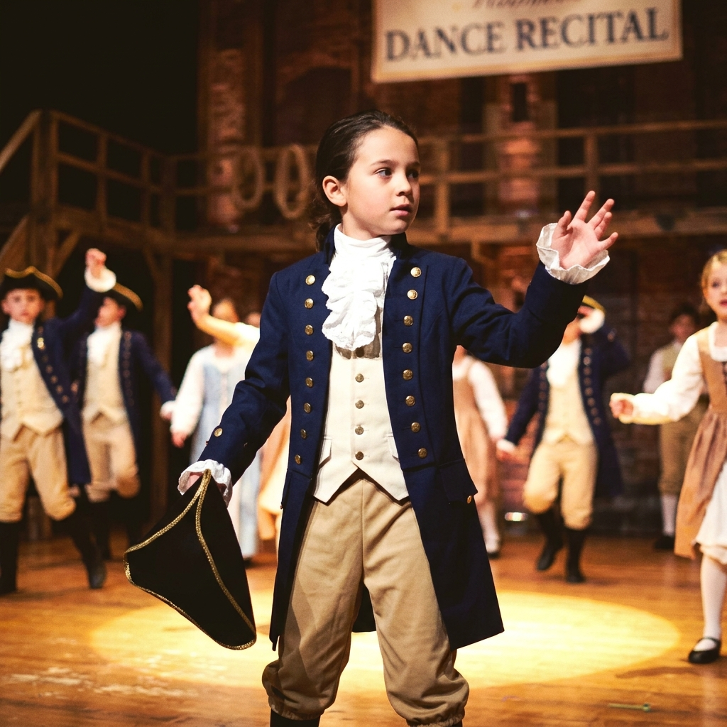 Alexander Hamilton dance recital costume