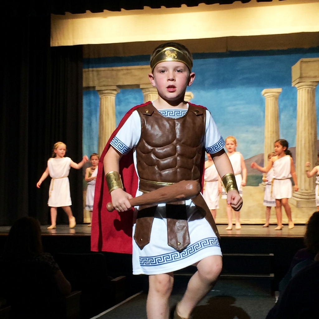 Hercules dance recital costume