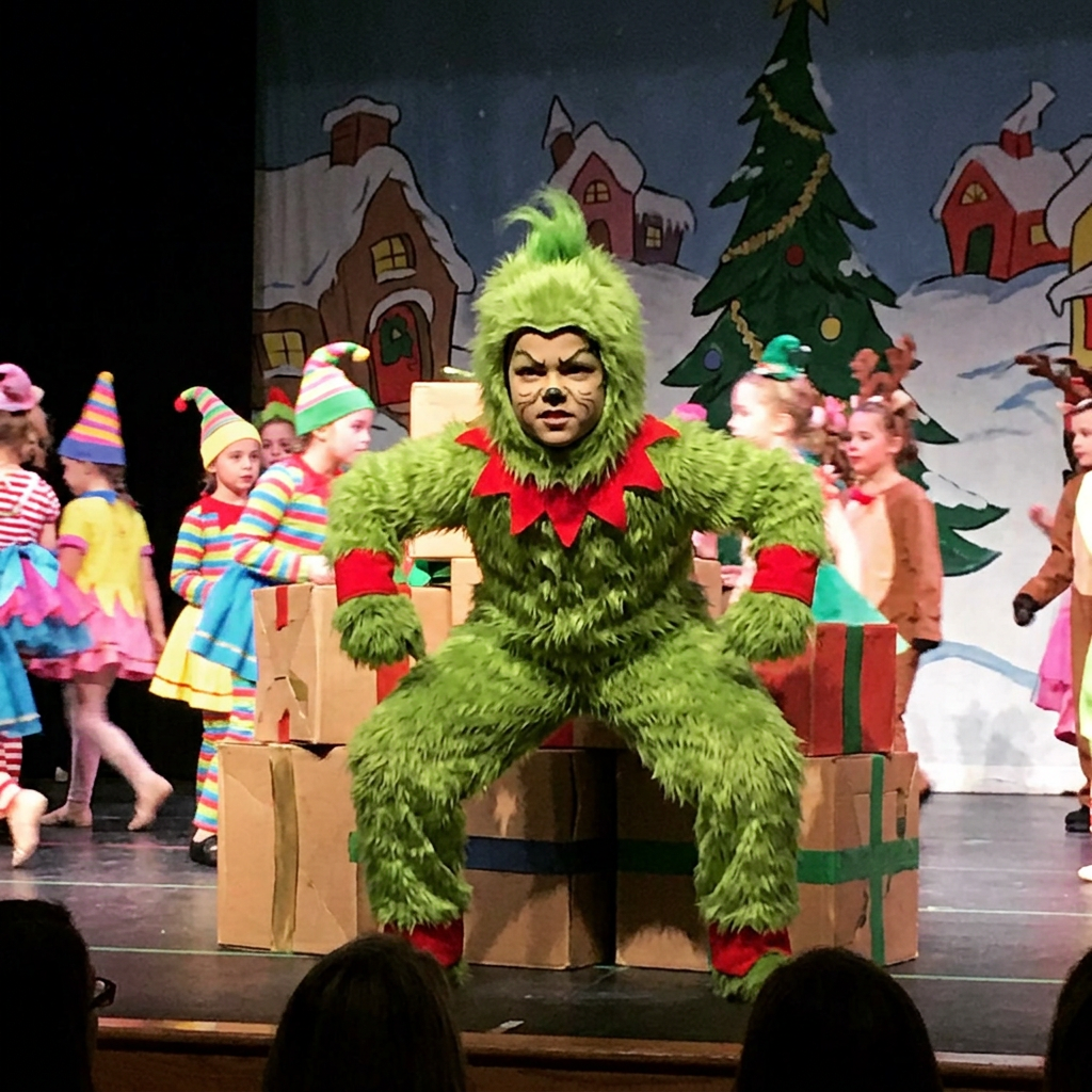 The Grinch dance recital costume