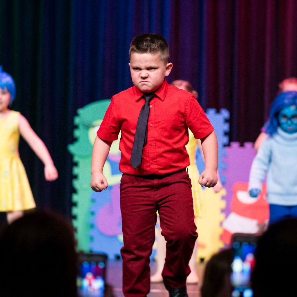 Anger dance recital costume