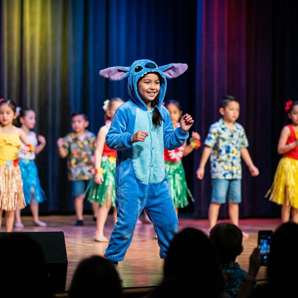 Stitch dance recital costume