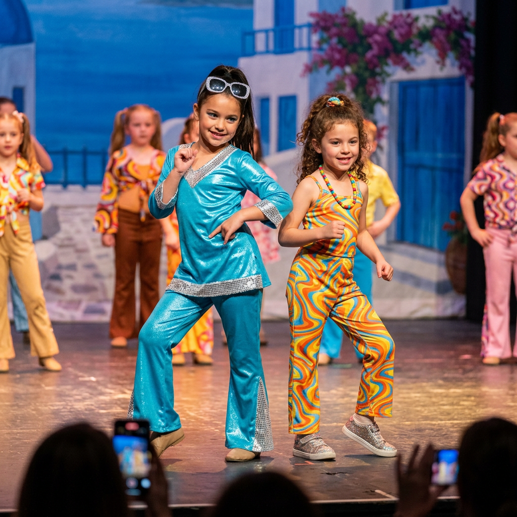 Tanya & Rosie dance recital costume