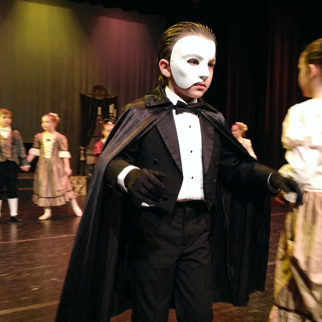 The Phantom dance recital costume