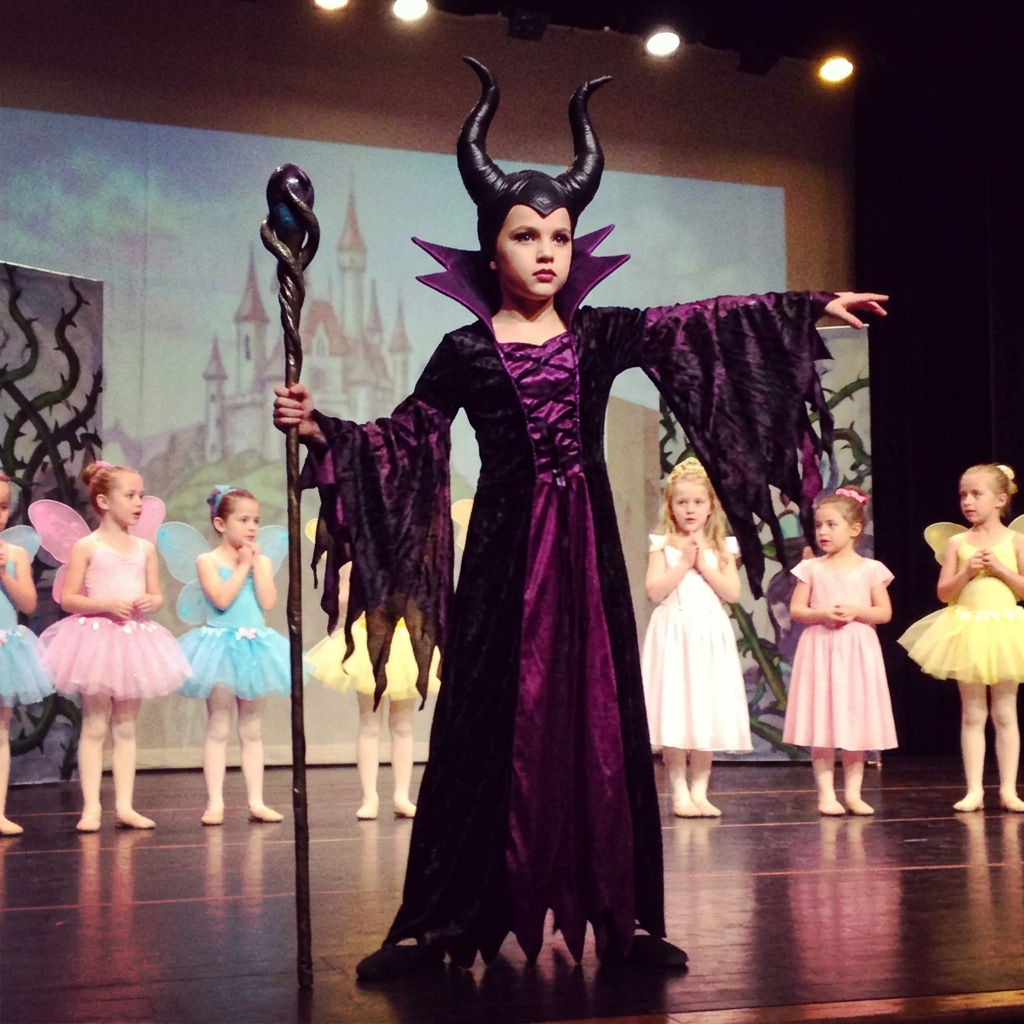 Maleficent dance recital costume