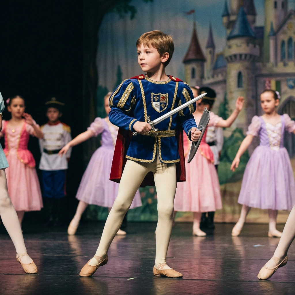 Prince Phillip dance recital costume
