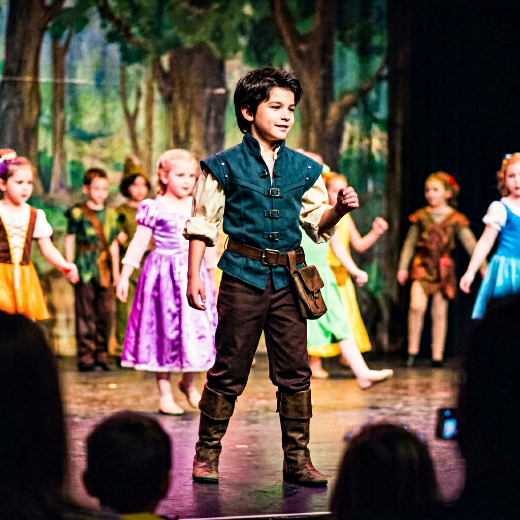 Flynn Rider dance recital costume