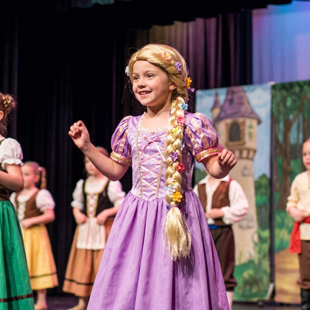 Rapunzel dance recital costume