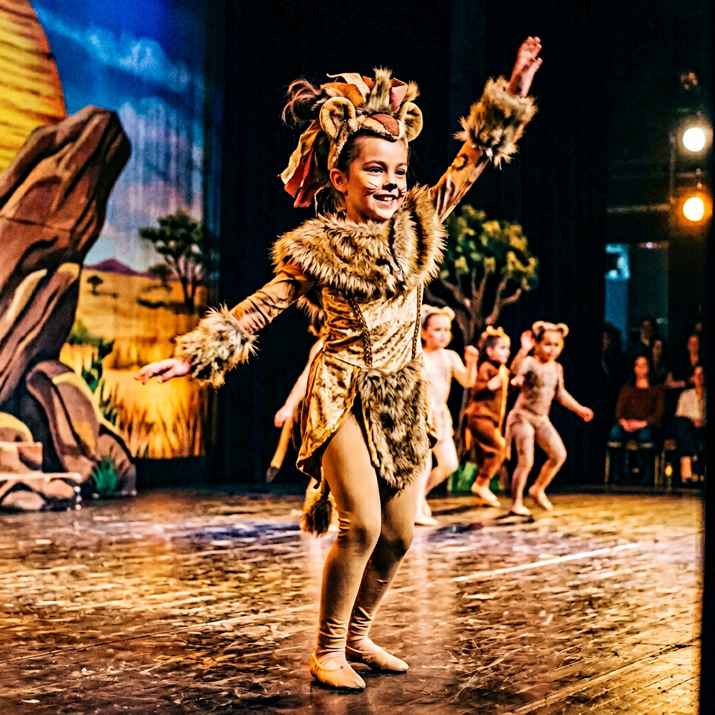 Simba dance recital costume