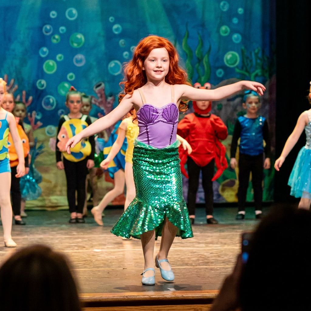 Ariel dance recital costume