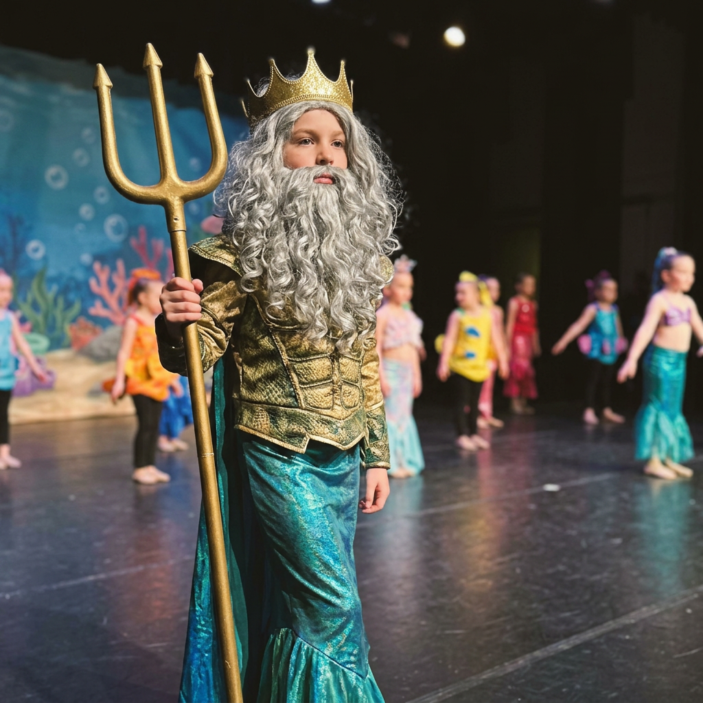 King Triton dance recital costume