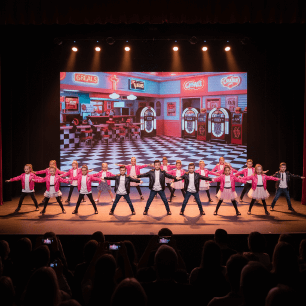 Grease dance recital theme