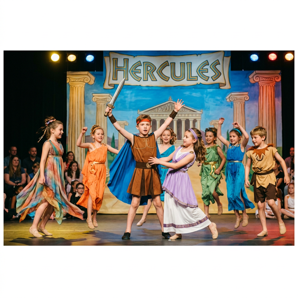 Hercules dance recital theme