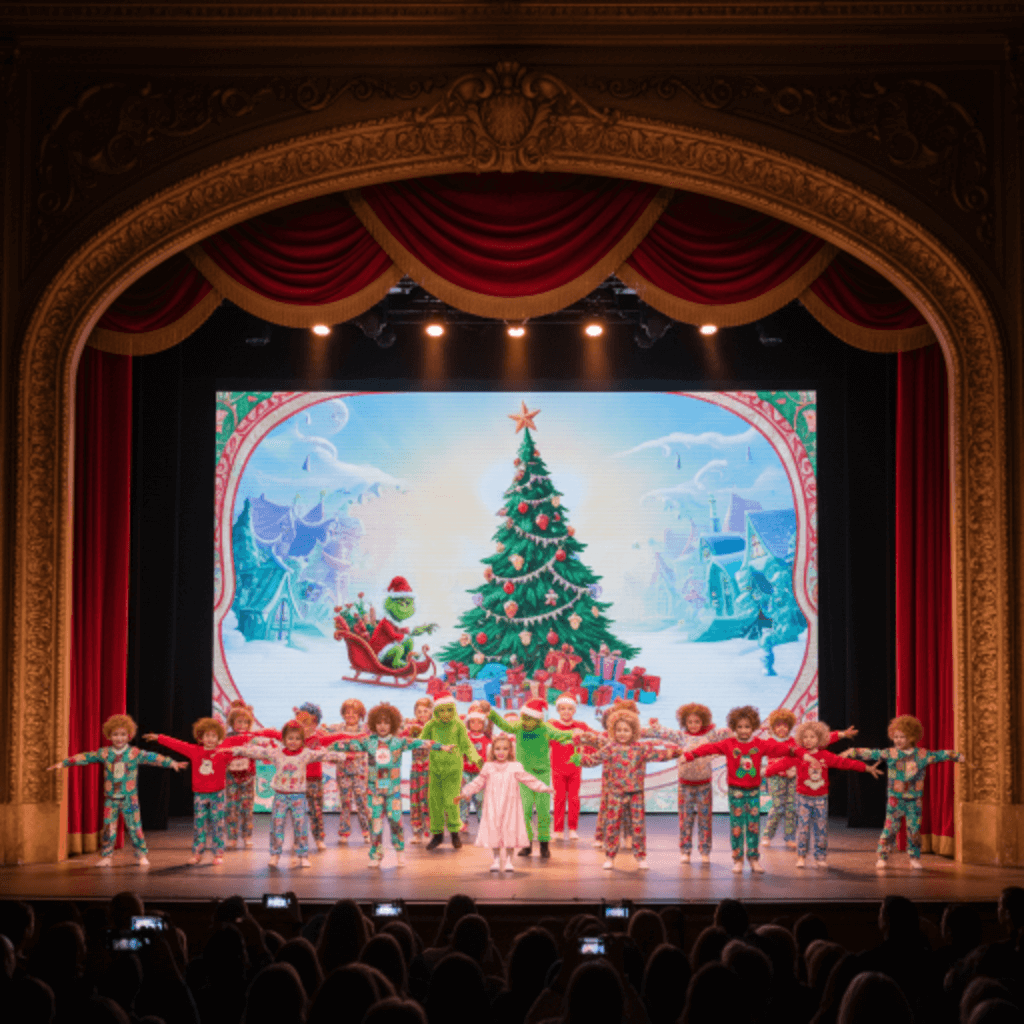 How the Grinch Stole Christmas dance recital theme