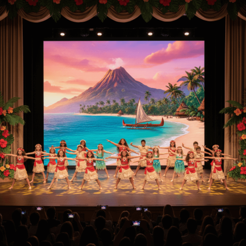 Moana dance recital theme