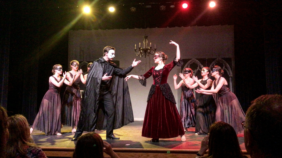 The Phantom of the Opera dance recital theme