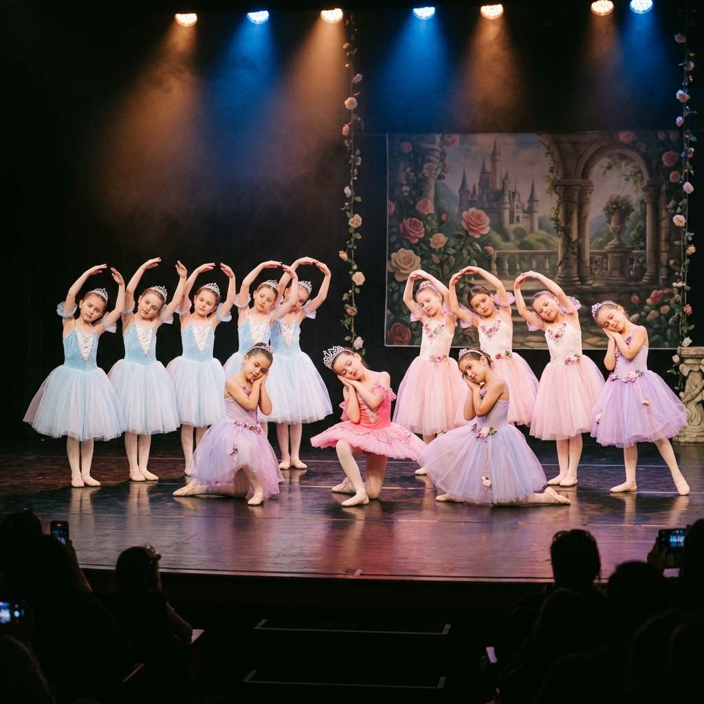 Sleeping Beauty dance recital theme