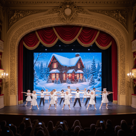 White Christmas theme